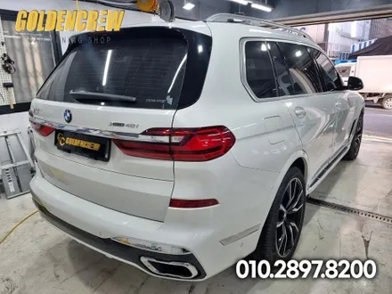 강서구랩핑, 강서구PPF 전문점에서 시공한 BMW X7 전체랩핑과 크롬딜리트 / 서울 강서구