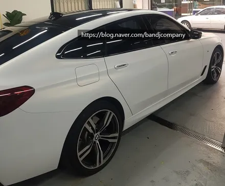 BMW GT 640i 사틴프로즌바닐라 전체랩핑_여의도랩핑_마포랩핑 / 서울 강서구