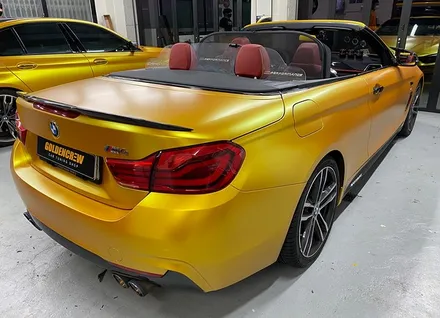 BMW 4시리즈 컨버터블 시공기#전체랩핑#부분랩핑#bmw랩핑#서울랩핑#강서구랩핑#양천구랩핑#마곡랩핑 / 서울 강서구