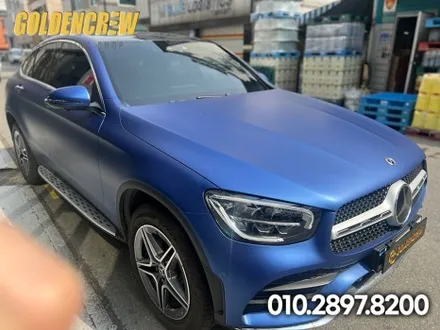 벤츠 GLC300e 보험사고수리 부분랩핑 / 서울 강서구