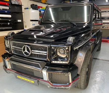 G63 AMG 포인트랩핑!_서울랩핑_강서구랩핑_양천구랩핑_김포랩핑_일산랩핑_포인트랩핑_부분랩핑 / 서울 강서구