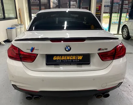 BMW 4시리즈 컨버터블 시공기#전체랩핑#부분랩핑#bmw랩핑#서울랩핑#강서구랩핑#양천구랩핑#마곡랩핑 / 서울 강서구