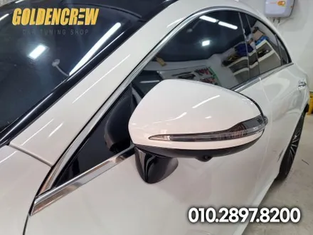 벤츠 CLS 450 썬플라워 전체랩핑 [목동랩핑] / 서울 강서구