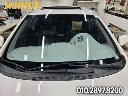 아반떼 전면 앞유리 블락포디 썬팅 시공 / 서울 강서구