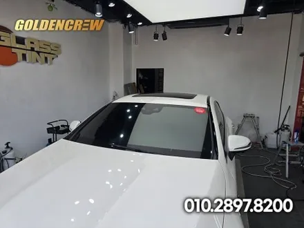 벤츠 gt43 amg 루프스킨 부분랩핑으로 고급스러운 블랙 포인트 완성 / 서울 강서구 공항동