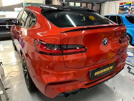 BMW X4M 부분 래핑!_루프스킨_사이드미러_에어 브리더_스포일러 / 서울 강서구