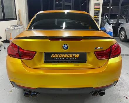 BMW 4시리즈 컨버터블 시공기#전체랩핑#부분랩핑#bmw랩핑#서울랩핑#강서구랩핑#양천구랩핑#마곡랩핑 / 서울 강서구