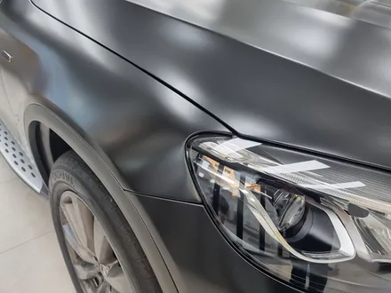 벤츠 GLC 350e 사틴 블랙 전체랩핑 시공기 / 서울 강서구