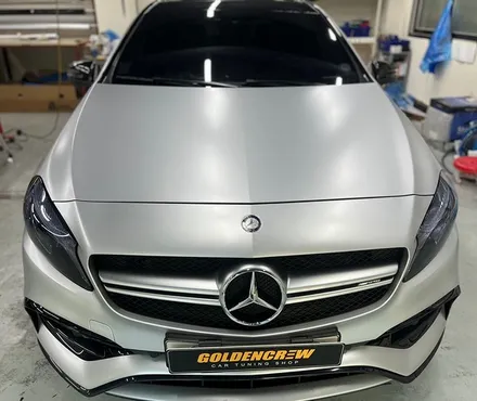 벤츠 A45 amg 전체랩핑 시공! / 서울 강서구