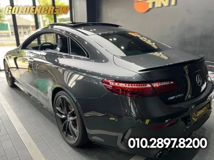 벤츠 E53 amg 쿠페 gt실버 고광택랩핑으로 멋지게 변신했어요 / 서울 강서구 공항동