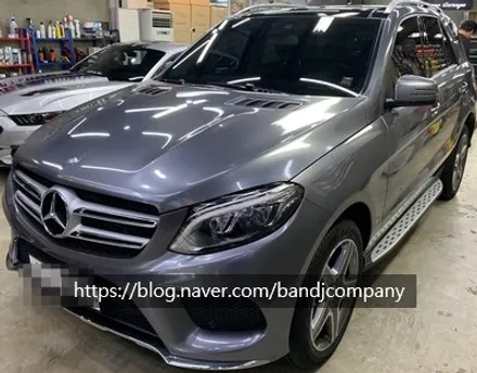 벤츠 페밀리룩 SUV GLE350 유광 무연탄 전체랩핑_서울랩핑_신정동랩핑 / 서울 강서구