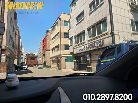 아반떼 전면 앞유리 블락포디 썬팅 시공 / 서울 강서구