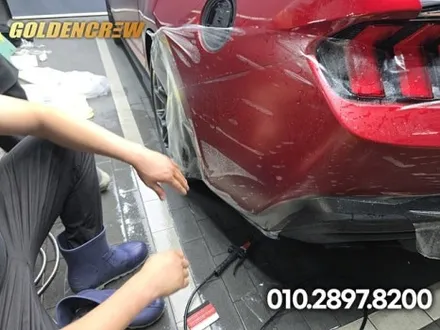 gle53amg, 포트 머스탱 전체ppf 사고로인한 보험사고수리 / 서울 강서구 공항동