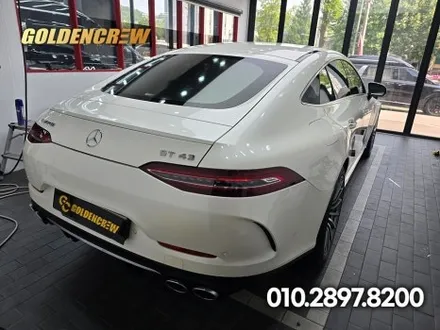 벤츠 gt43 amg 루프스킨 부분랩핑으로 고급스러운 블랙 포인트 완성 / 서울 강서구 공항동
