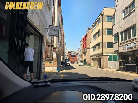 아반떼 전면 앞유리 블락포디 썬팅 시공 / 서울 강서구