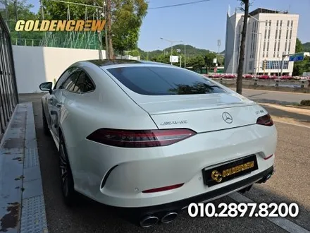 벤츠 gt43 amg 루프스킨 부분랩핑으로 고급스러운 블랙 포인트 완성 / 서울 강서구 공항동