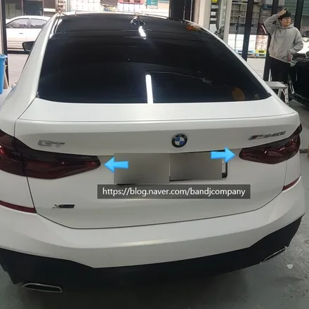 BMW GT 640i 사틴프로즌바닐라 전체랩핑_여의도랩핑_마포랩핑 / 서울 강서구