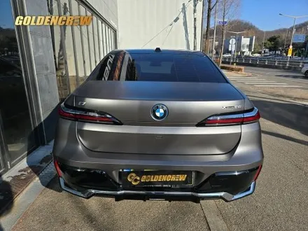 강서 광명 bmw i7 전체랩핑 사틴 다크 그레이 시공기｜고급감 끝판왕 / 서울 강서구 공항동
