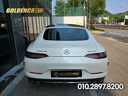 벤츠 gt43 amg 루프스킨 부분랩핑으로 고급스러운 블랙 포인트 완성 / 서울 강서구 공항동