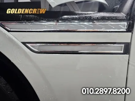 제네시스 G90 무광 화이트｜무광 ppf 전체시공으로 완성된 럭셔리 감성 / 서울 강서구 공항동