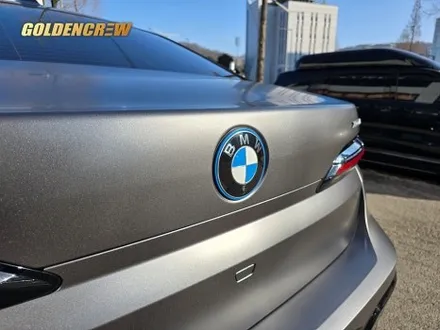 강서 광명 bmw i7 전체랩핑 사틴 다크 그레이 시공기｜고급감 끝판왕 / 서울 강서구 공항동