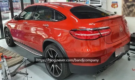 벤츠 AMG GLC 43  드래곤 파이어 레드로 다르게 만들기!_#가양동랩핑_#목동랩핑_#김포랩핑_#일산랩핑_#골든크루 / 서울 강서구