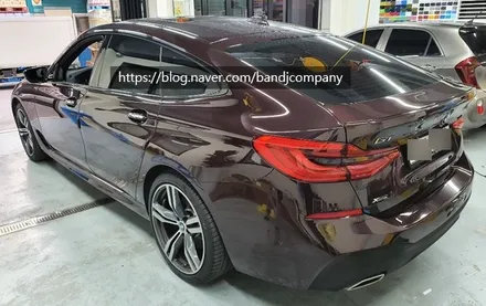 BMW GT 640i 사틴프로즌바닐라 전체랩핑_여의도랩핑_마포랩핑 / 서울 강서구