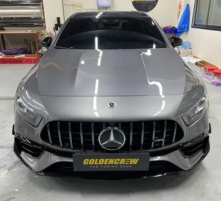 A45 amg 부분PPF&루프스킨 시공기!!_PPF_부분PPF_본넷PPF_필러PPF_하이그로시PPF_헤드라이트PPF_전체PPF_프론트PPF / 서울 강서구