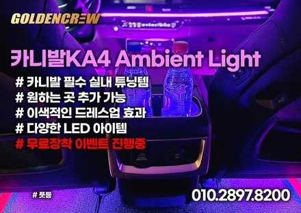 카니발 신형의 크롬딜리트 엠비언트 바디킷으로 무적 변신! / 서울 강서구 공항동