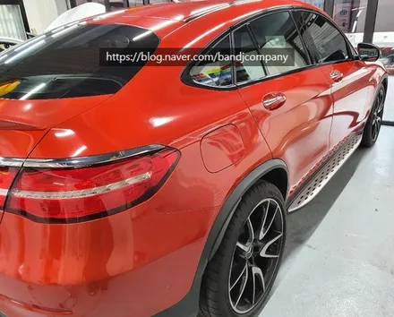 벤츠 AMG GLC 43  드래곤 파이어 레드로 다르게 만들기!_#가양동랩핑_#목동랩핑_#김포랩핑_#일산랩핑_#골든크루 / 서울 강서구