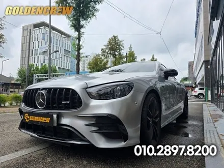 벤츠 E53 amg 쿠페 gt실버 고광택랩핑으로 멋지게 변신했어요 / 서울 강서구 공항동