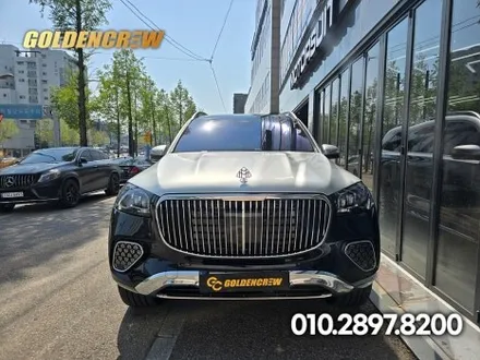 gls 투톤랩핑 벤츠 suv 외관 변신! 블랙&실버 조합 인기 시공 / 서울 강서구 공항동