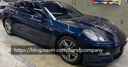 포르쉐 파나메라 화이트펄 전체랩핑_강서랩핑_마곡자동차랩핑 / 서울 강서구
