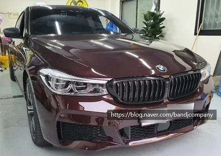 BMW GT 640i 사틴프로즌바닐라 전체랩핑_여의도랩핑_마포랩핑 / 서울 강서구
