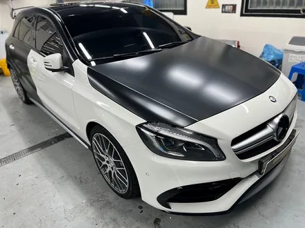 벤츠 A45 amg 전체랩핑 시공! / 서울 강서구
