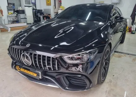 벤츠 GT63amg AX 샴페인 골드 고광도 전체랩핑 시공 / 서울 강서구