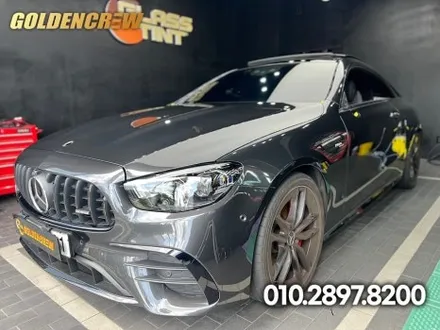 벤츠 E53 amg 쿠페 gt실버 고광택랩핑으로 멋지게 변신했어요 / 서울 강서구 공항동