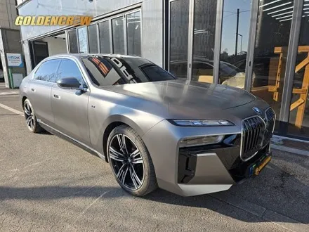 강서 광명 bmw i7 전체랩핑 사틴 다크 그레이 시공기｜고급감 끝판왕 / 서울 강서구 공항동