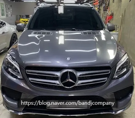 벤츠 페밀리룩 SUV GLE350 유광 무연탄 전체랩핑_서울랩핑_신정동랩핑 / 서울 강서구