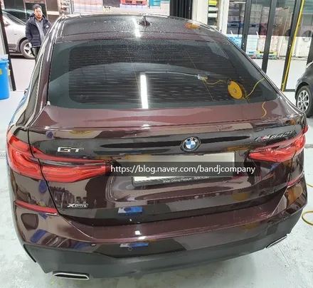 BMW GT 640i 사틴프로즌바닐라 전체랩핑_여의도랩핑_마포랩핑 / 서울 강서구