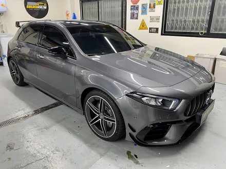 A45 amg 부분PPF&루프스킨 시공기!!_PPF_부분PPF_본넷PPF_필러PPF_하이그로시PPF_헤드라이트PPF_전체PPF_프론트PPF / 서울 강서구