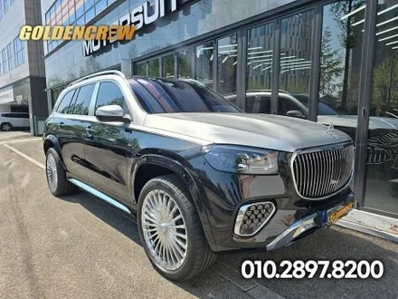 gls 투톤랩핑 벤츠 suv 외관 변신! 블랙&실버 조합 인기 시공 / 서울 강서구 공항동