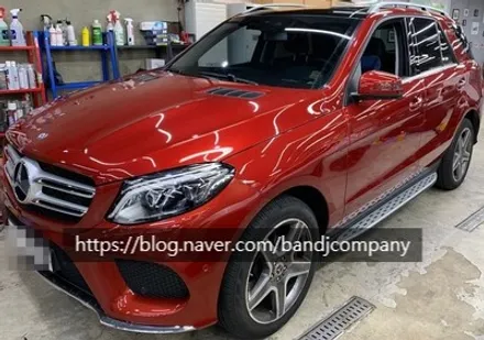 벤츠 페밀리룩 SUV GLE350 유광 무연탄 전체랩핑_서울랩핑_신정동랩핑 / 서울 강서구