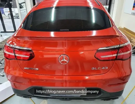 벤츠 AMG GLC 43  드래곤 파이어 레드로 다르게 만들기!_#가양동랩핑_#목동랩핑_#김포랩핑_#일산랩핑_#골든크루 / 서울 강서구