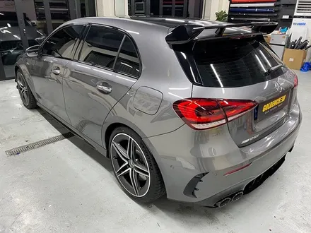 A45 amg 부분PPF&루프스킨 시공기!!_PPF_부분PPF_본넷PPF_필러PPF_하이그로시PPF_헤드라이트PPF_전체PPF_프론트PPF / 서울 강서구