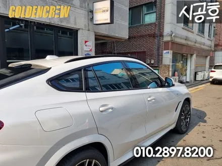 BMW X6 썬팅은 블락포디 스카이블루 부분 PPF 시공은 목동 골든크루로 가자!! / 서울 강서구