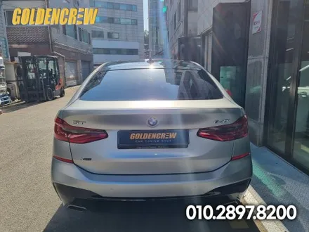 영등포 BMW 6GT 전체랩핑 필름은 3M 사틴화이트알루미늄 / 서울 강서구