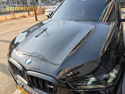 bmw x5 m60i 전체랩핑 리뷰 – 유광블랙 컬러 체인지 디테일 공개 / 서울 강서구 공항동
