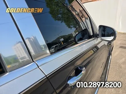 gls 투톤랩핑 벤츠 suv 외관 변신! 블랙&실버 조합 인기 시공 / 서울 강서구 공항동