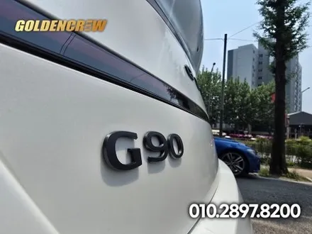 제네시스 G90 무광 화이트｜무광 ppf 전체시공으로 완성된 럭셔리 감성 / 서울 강서구 공항동